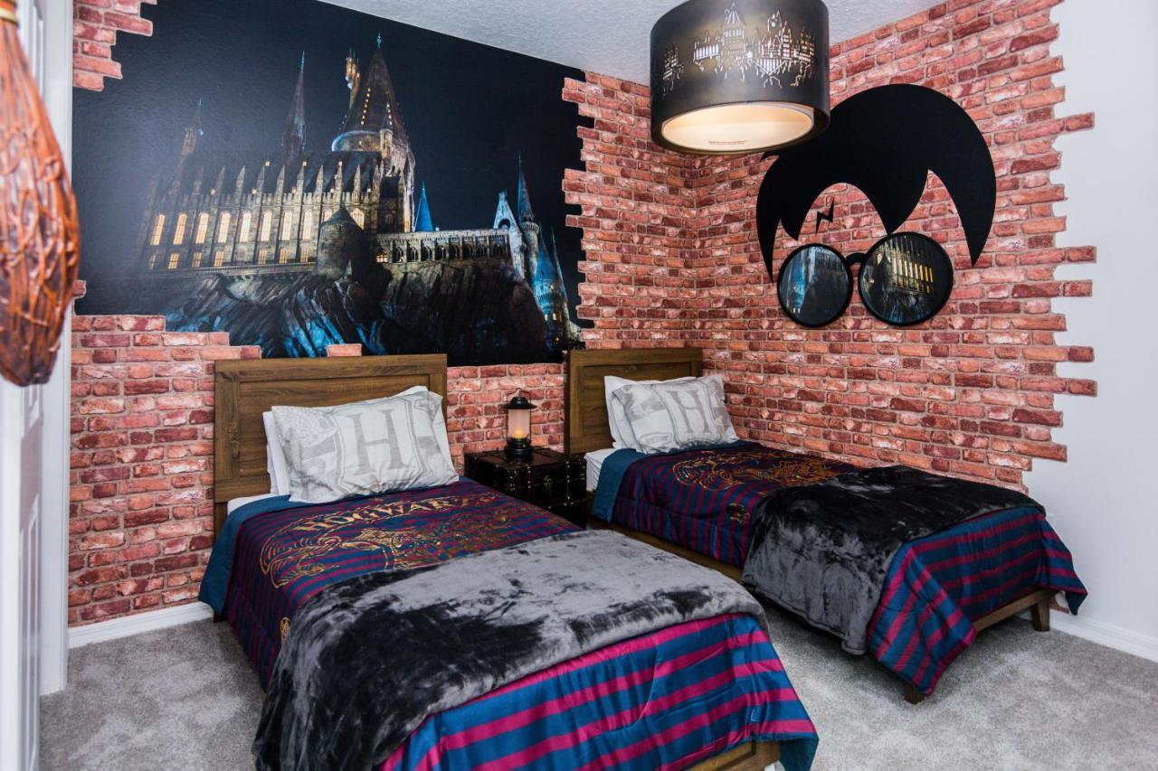 Brand New 9 Bedrooms House With Private Pool, Star Wars Game Room, Theme Rooms And Lake View Sa2145 Кіссіммі Екстер'єр фото
