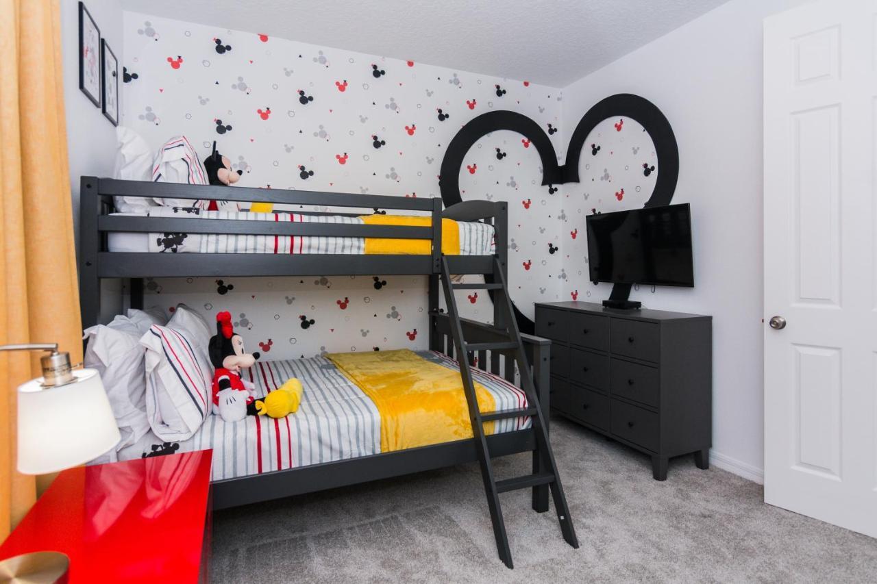 Brand New 9 Bedrooms House With Private Pool, Star Wars Game Room, Theme Rooms And Lake View Sa2145 Кіссіммі Екстер'єр фото