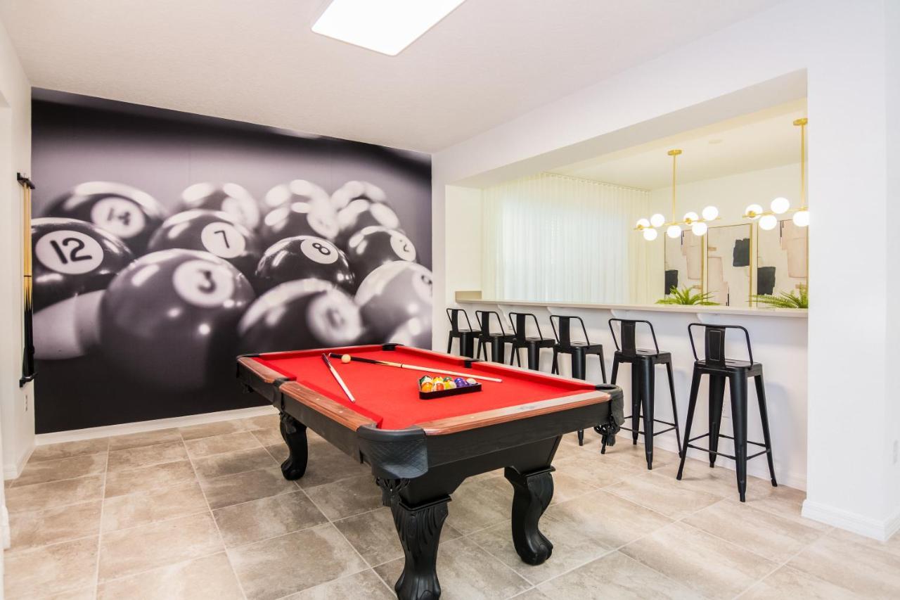 Brand New 9 Bedrooms House With Private Pool, Star Wars Game Room, Theme Rooms And Lake View Sa2145 Кіссіммі Екстер'єр фото